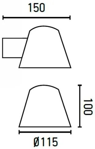 Aplica de perete Gina 71366