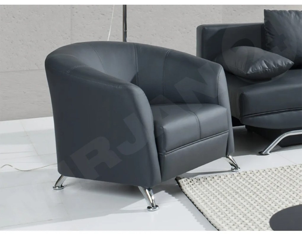 Fotoliu Alaric (piele ecologică Soft 020). 1058216