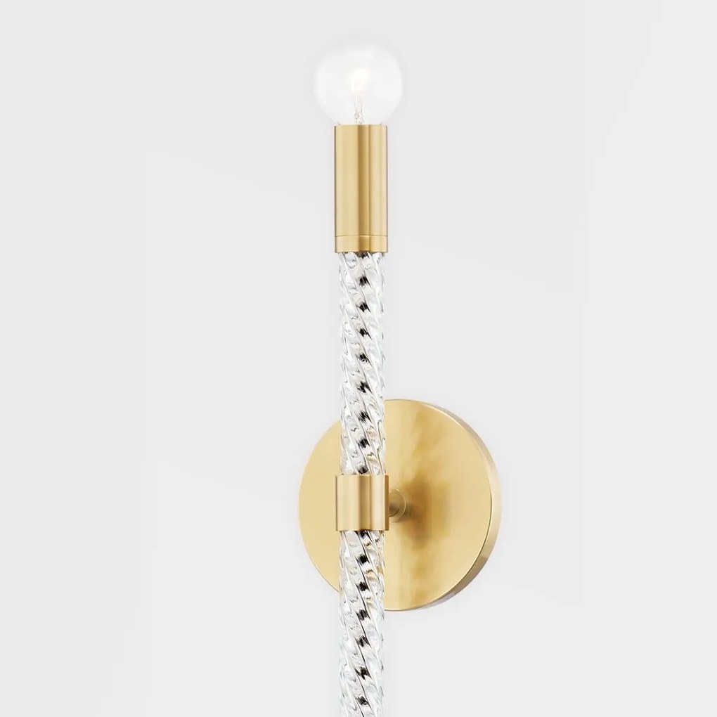 Aplica de perete design modern PIPPIN alama antichizata