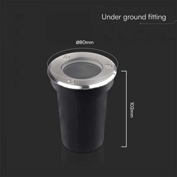 Corp de iluminat exterior 1xGU10/35W/230V IP67, rezistent la apă