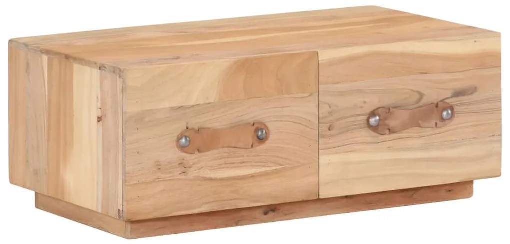 vidaXL Măsuță de cafea, 90x50x35 cm, lemn masiv reciclat
