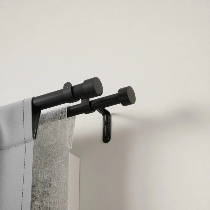 Bagheta dubla perdea si draperie Umbra Cappa Dark