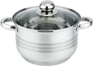 Oala cu capac Floria ZLN4052, Inox, 22 x 14 cm, 4 L