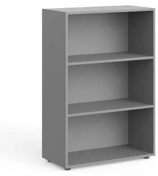 Dulap mediu Manager 79,9 x 40,4 x 119,5 cm, gri