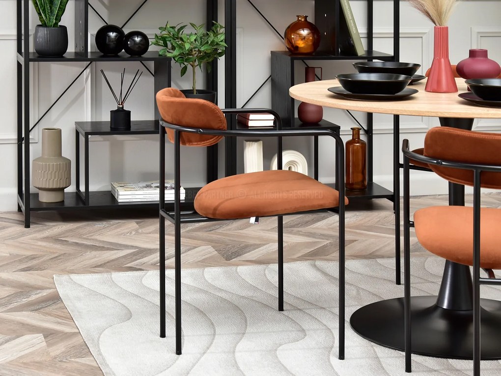 Scaun Magnus (cupru + negru). 1111145
