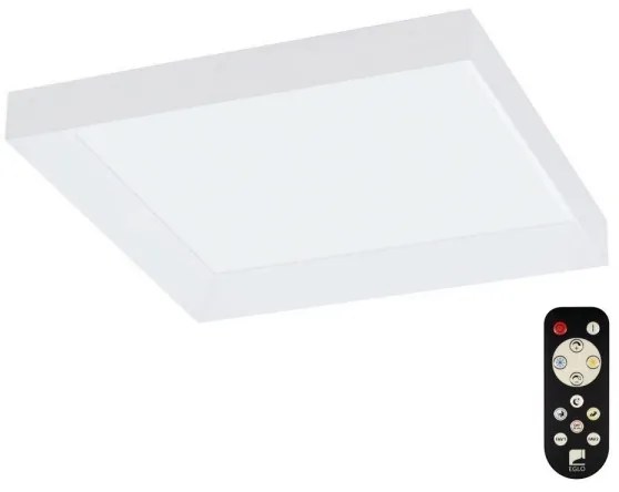 Plafonieră LED dimabilă Eglo 39464 ESCONDIDA LED/27W/230V alb + telecomandă