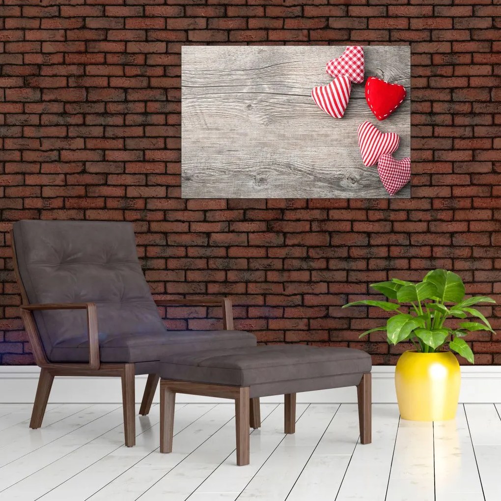 Tablou - Inimioare (90x60 cm)