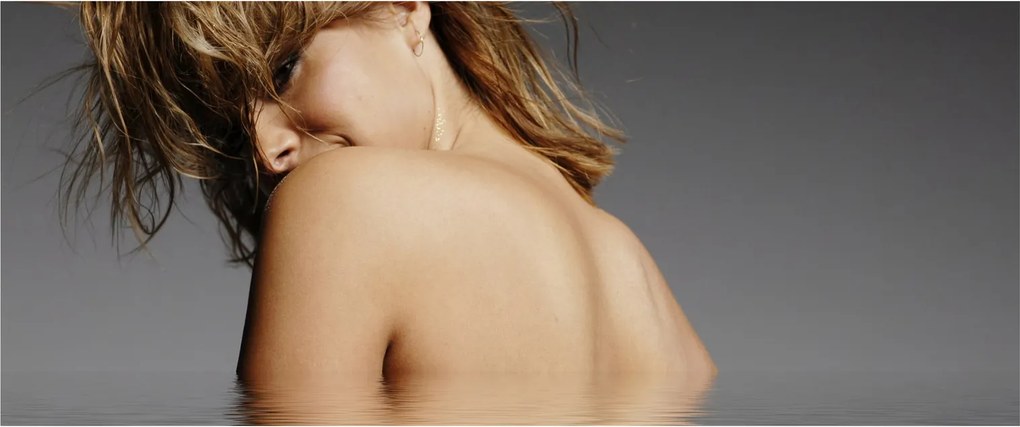Tablou - Imaginea unei femei care face baie (120x50 cm)