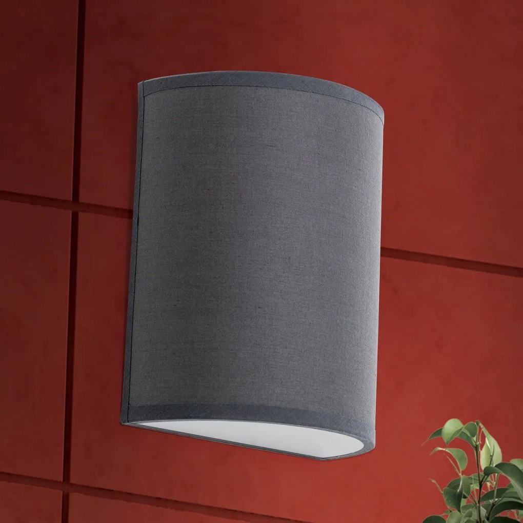 Aplica de perete design modern Ufo gri