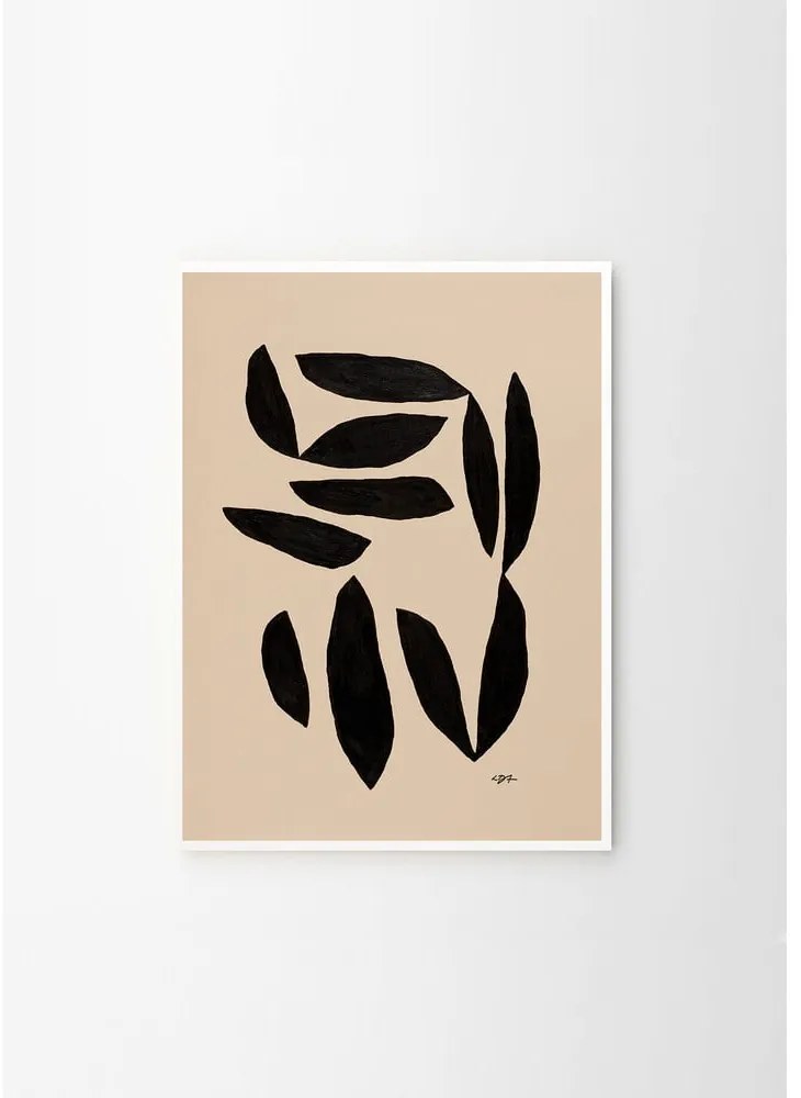 Poster 50x70 cm In The Fall – Leise Dich Abrahamsen – The Poster Club