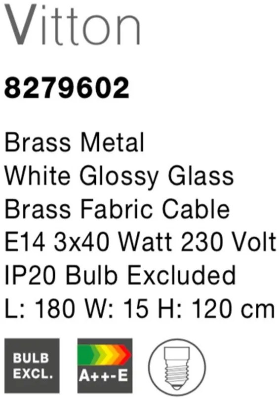 Lustra moderna design minimalist Vitton NVL-8279602