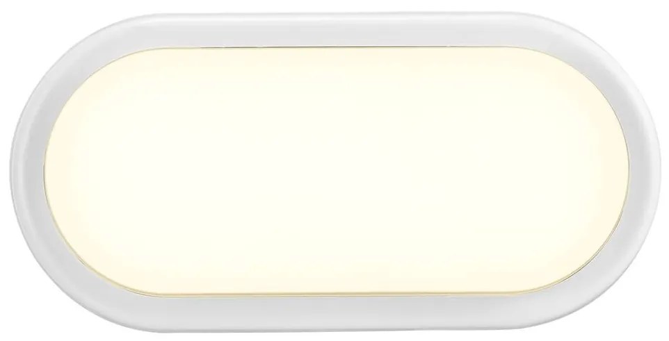 Aplica LED de perete sau tavan cu protectie IP54 Cuba Bright Oval 2019191001 NL