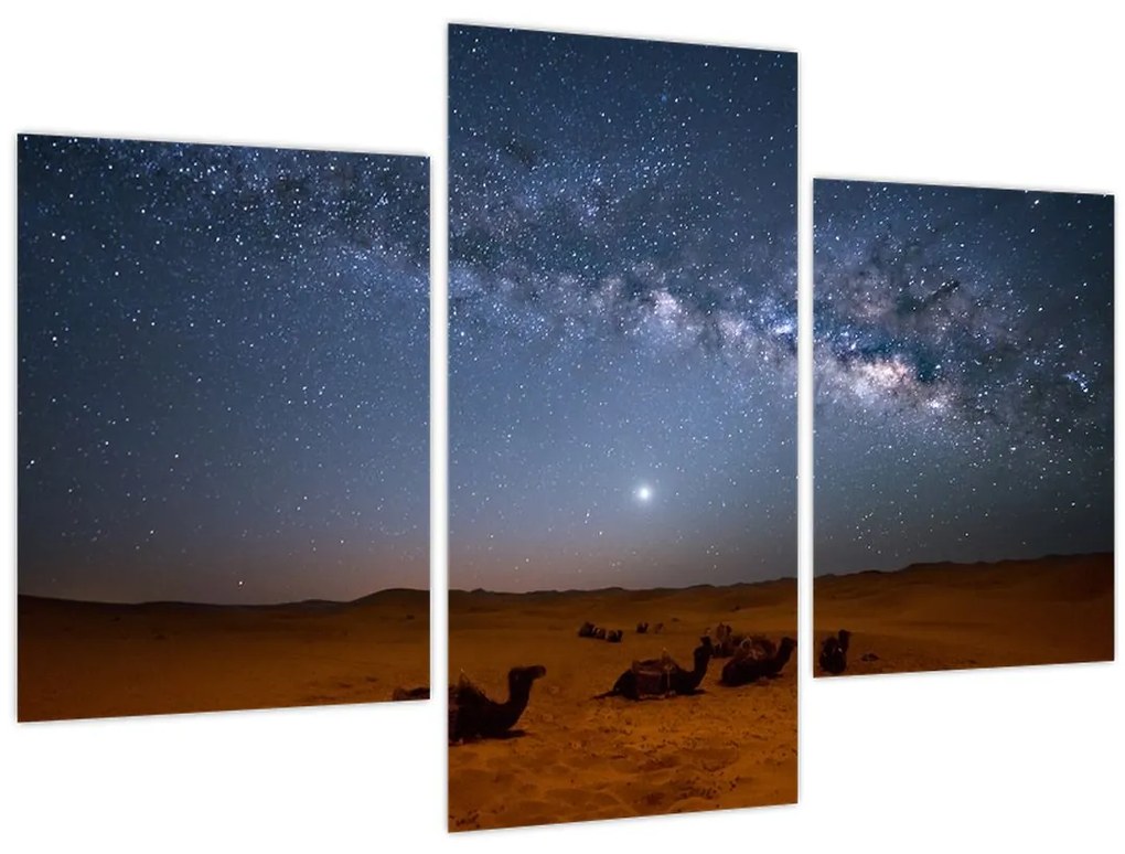 Tablou - Noapte in deșert (90x60 cm)