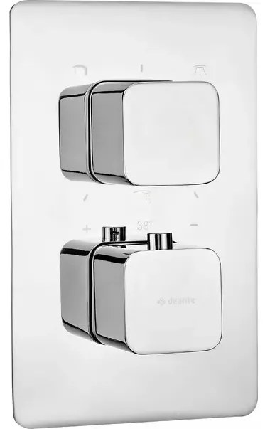 Corp incastrat pentru baterie dus Deante Box cu termostat