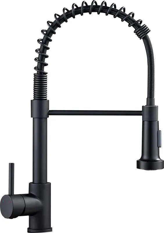 Mexen Clara baterie de bucătărie, negru - 670501-70
