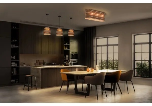 Plafonieră Ledvance DECOR CARDBOARD 3xE27/15W/230V