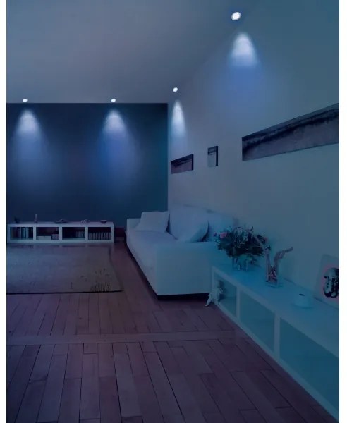 Eglo 32753 - Plafonieră încastrată LED RGB reglabilă FUEVA-C LED/5,4W/230V