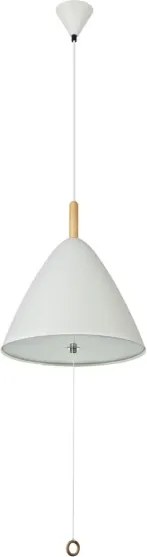 Globo 15325W - Lustră pe cablu PURA 1xE27/60W/230V