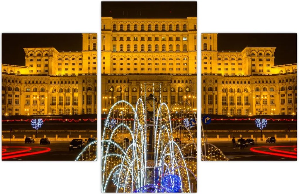 Tablou - Palatul Parlamentului, București, România (90x60 cm)