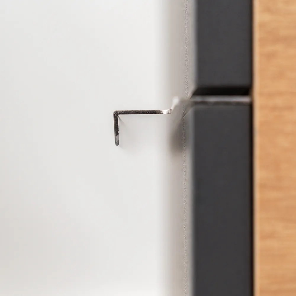 Dulap inferior Vario Trim 120 cu lavoar stejar-antracit