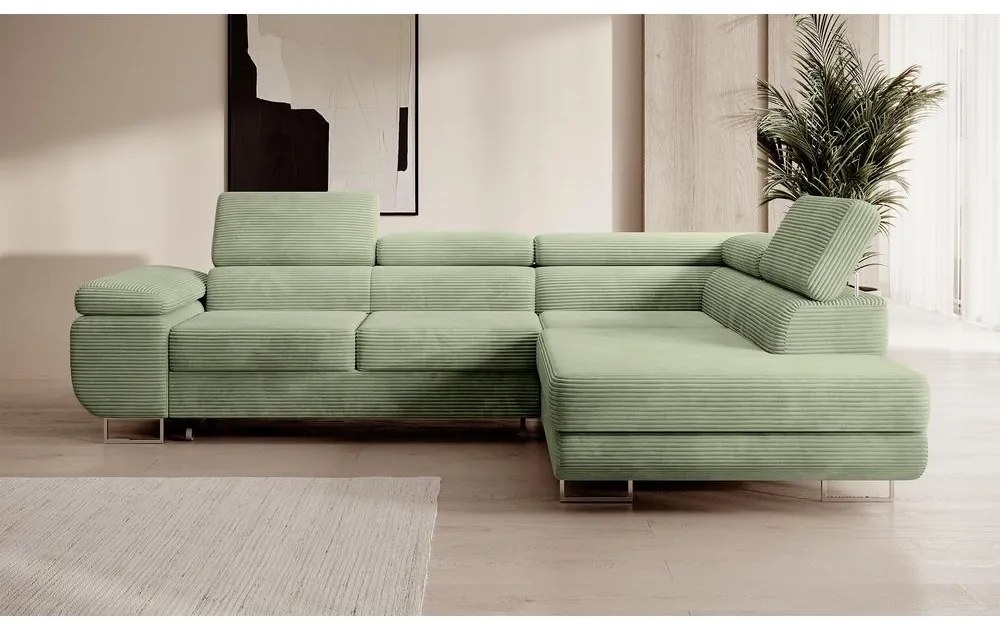 Colțar Stiletto (D) (verde marin + argintiu). 1099695