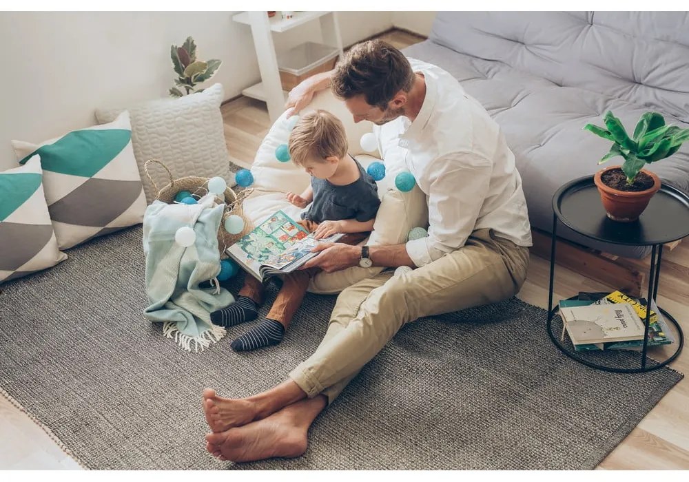 Ghirlandă luminoasă cu becuri LED Luuka, 30 becuri, turcoaz, cu baterie