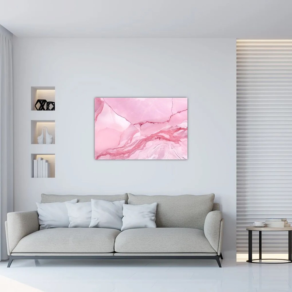 Tablou - Marmură roz (90x60 cm)