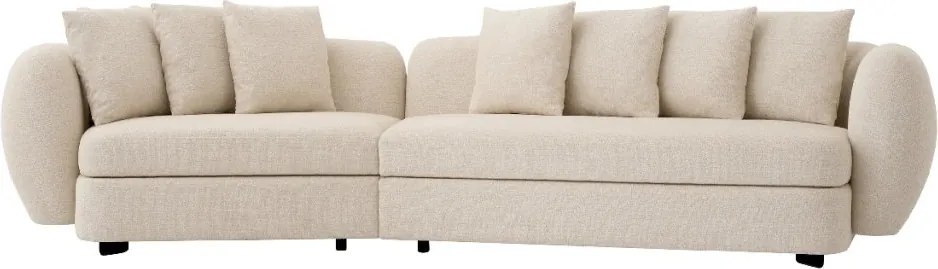 Canapea moderna design LUX Sidney, Nuoro beige
