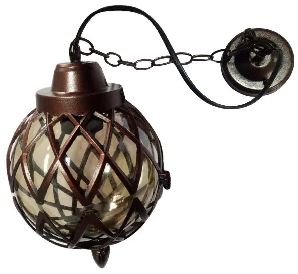 Lanternă de grădină Madlen suspendată cu lanț, E27, IP44 1000846