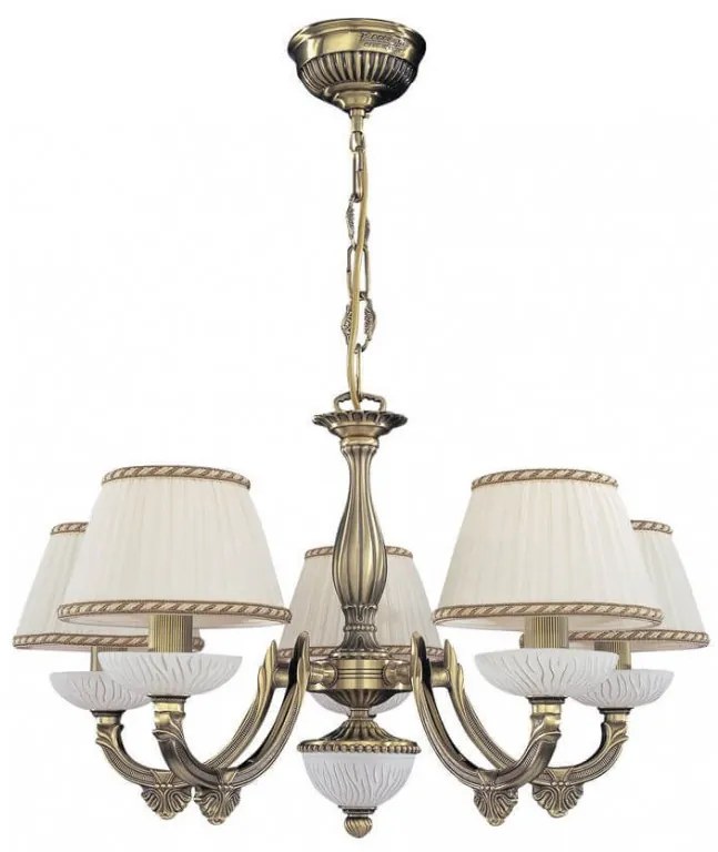 Candelabru din alama 5 brate design italian 5400