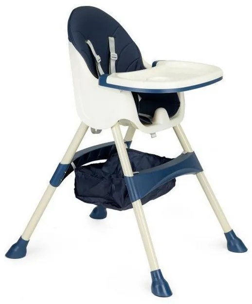 Scaun de masa 2 in 1 Ecotoys HC-823 - Bleumarin