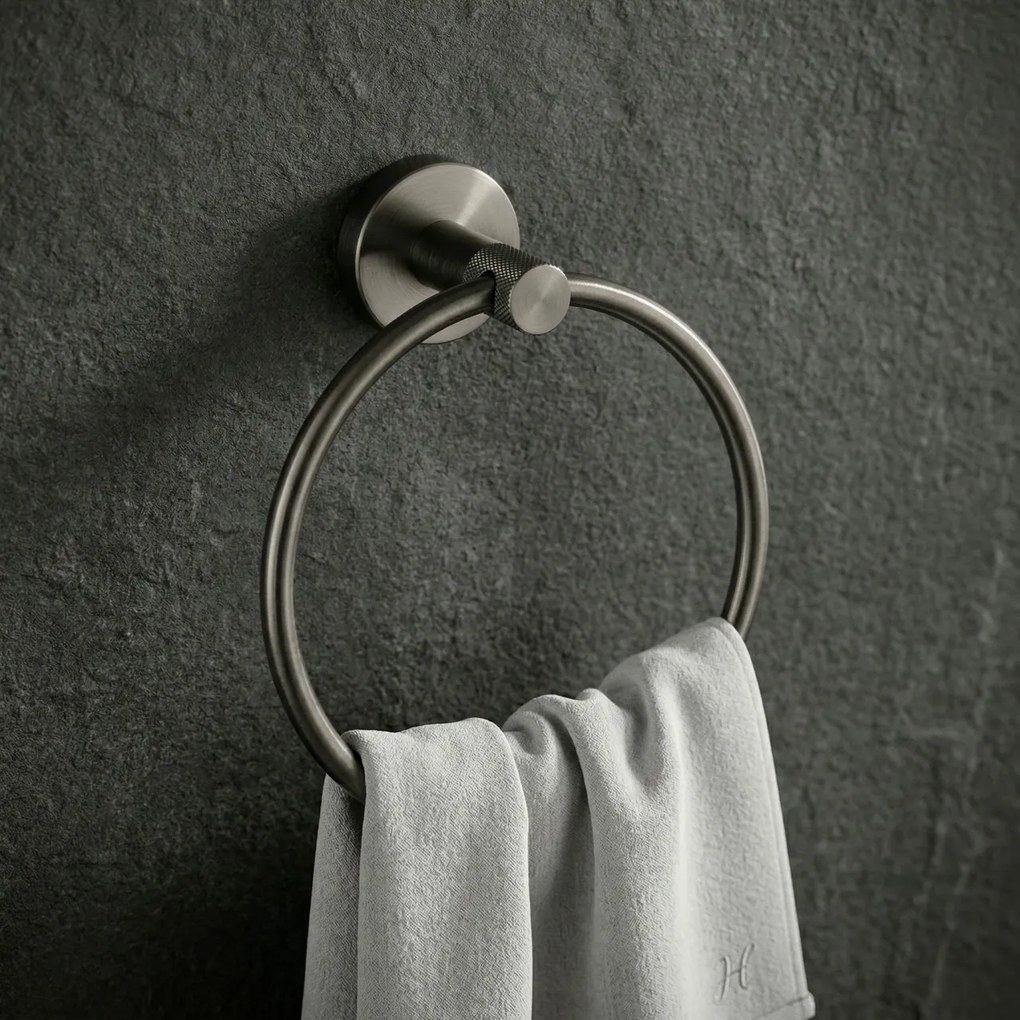 Cuier de baie Ring 6610 Modern Titan