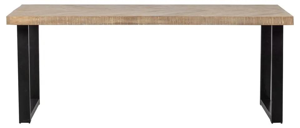 Masă dining cu blat din lemn de mango WOOOD Tablo, 180 x 90 cm