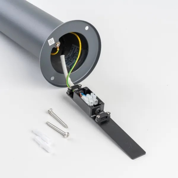 BRILAGI - Lampă de exterior cu senzor ELIA, 1x E27/20W/230V, IP44, 100 cm, antracit