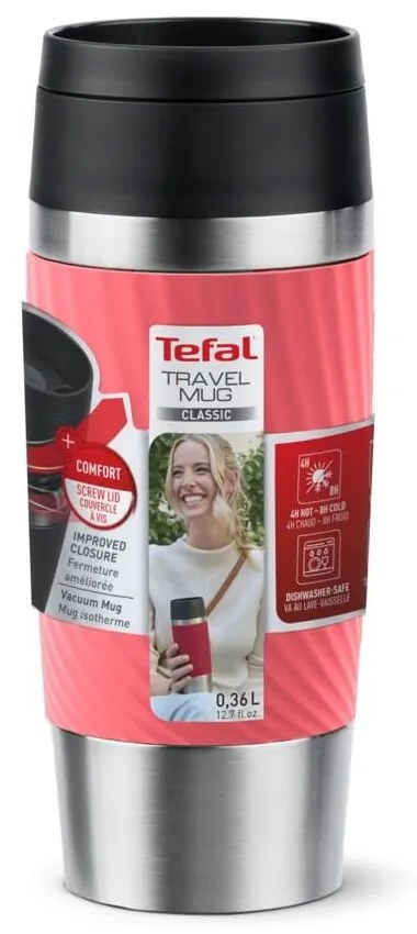 Cană de voiaj în culoarea somonului 360 ml – Tefal