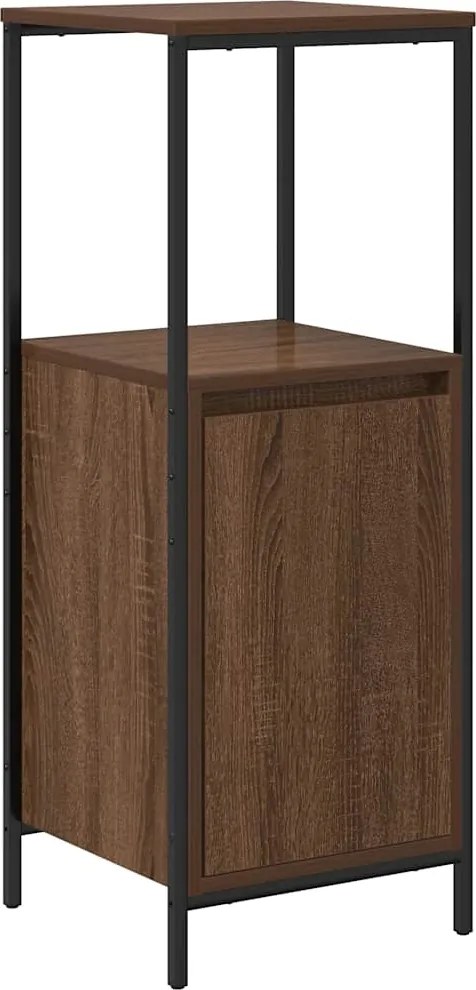 vidaXL Dulap de baie cu rafturi Stejar maro 36x35x95 cm