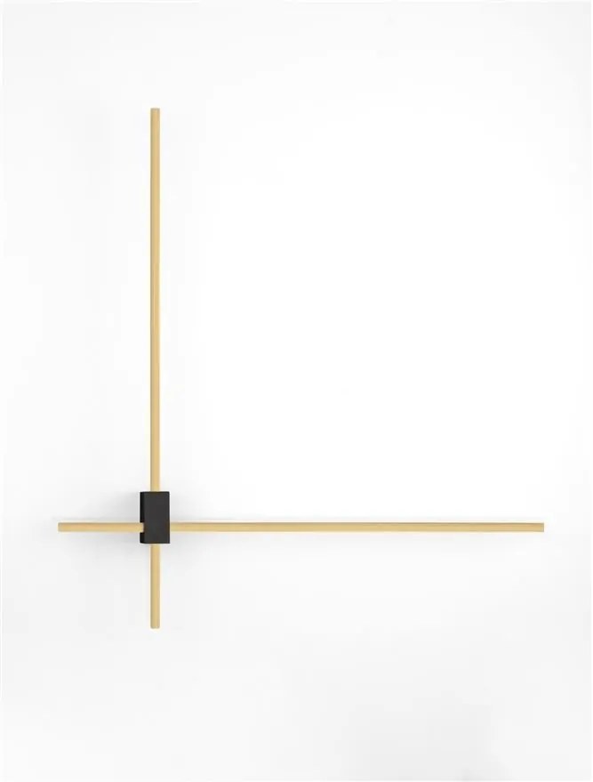 Aplica de perete liniara LED CCT PEAK auriu