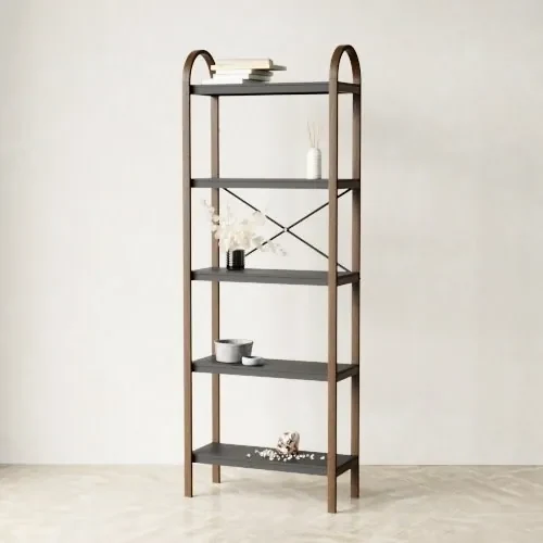 Poliţă BELLWOOD 170 cm maro