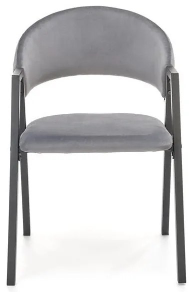 Scaun tapitat k473 – Gri