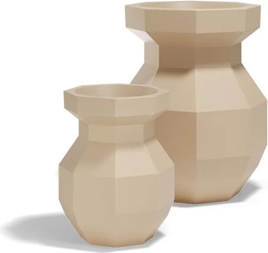 Ghiveci plante design decorativ modern exterior/interior ORIGAMI Yuri 53x53x80cm