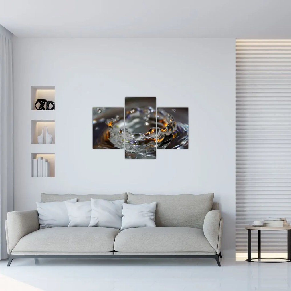 Tablou cu brățara din picături de apă (90x60 cm)