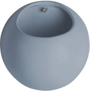 Ghiveci de perete PT LIVING Globe, înălțime 9,8 cm, albastru