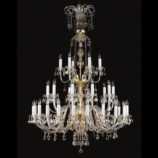 Candelabru 24 brate Cristal Bohemia Exclusive RACHEL XXIV