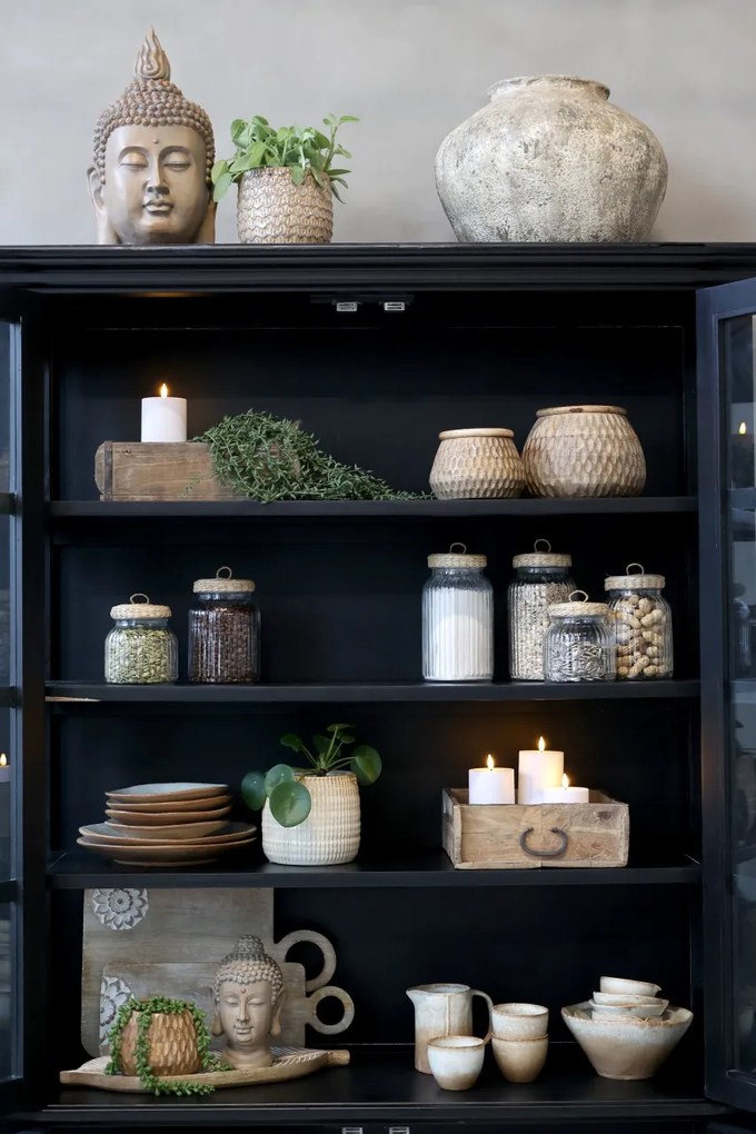 Cutie decorativă din lemn reciclat, Grimaud – piesă unicat