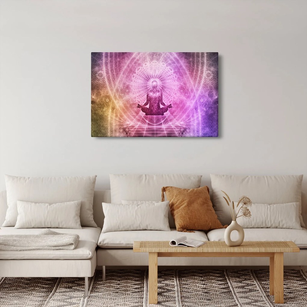 Tablou - Aura de meditație (90x60 cm)