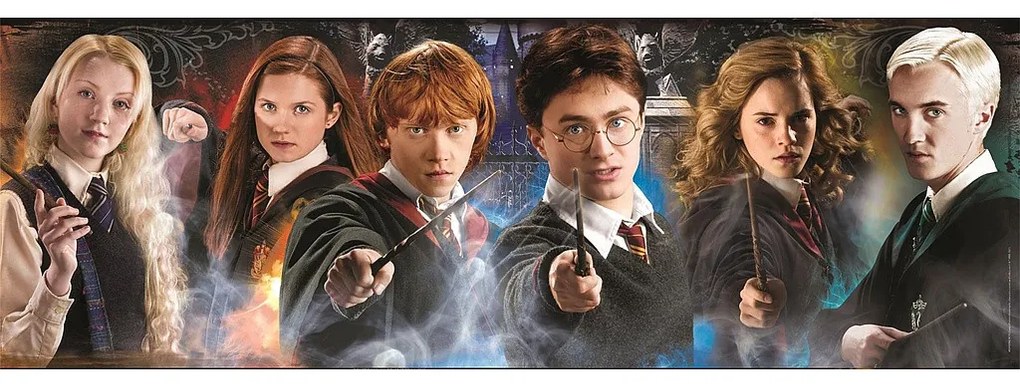 Harry Potter puzzle panoramic de 1000 de piese Clementoni