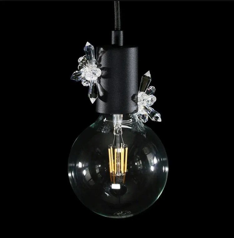 Lustra moderna cristal Bohemia MANGA FLORES