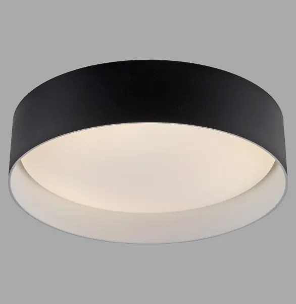 Schöner Wohnen 14593-18 - Plafonieră LED dimabilă TAVOLI LED/10W/230V, neagră + telecomandă