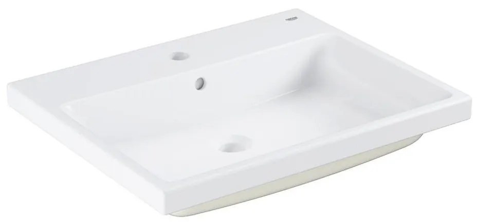 GROHE 3947900H - Lavoar CUBE CERAMIC 600 × 490 mm, din ceramică, alb