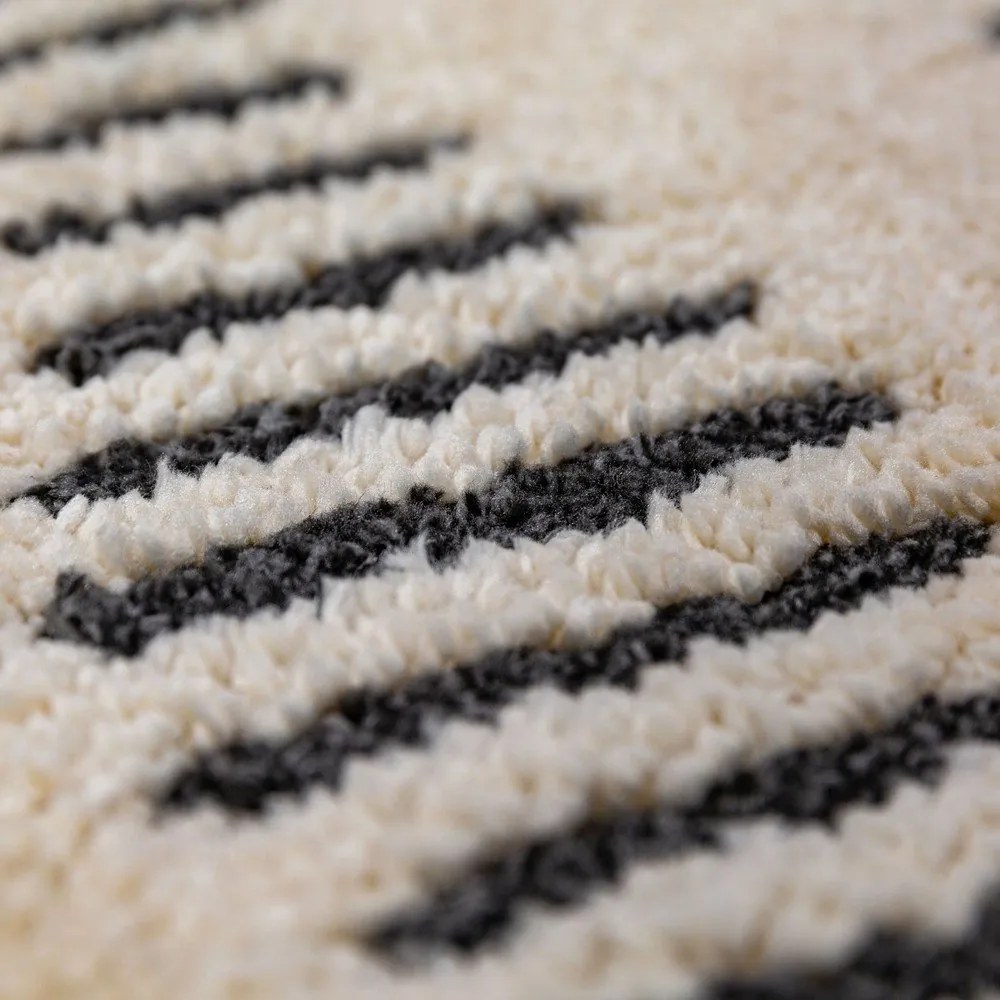 Covor crem 200x290 cm Knot – Flair Rugs